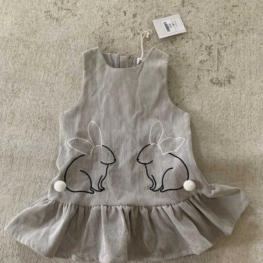 Easter Bunny Dress NWT - Picture 2 of 3